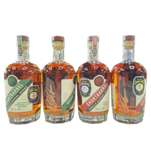 Short Barrel Red Label And Green Label Single Barrel 7 Yrs 2 BTL combo Pack 750ML