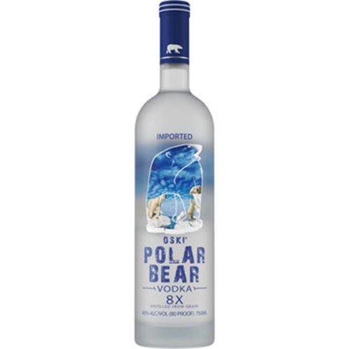 polar bear vodka 750ml