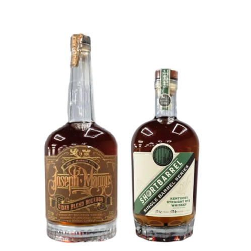 Joseph Magnus Cigar Blend  + Shortbarrel Single Barrel Straight Rye Bourbon Combo