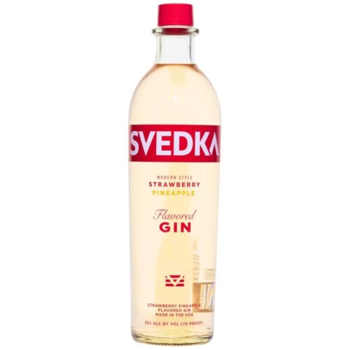 Svedka Modern Style Strawberry Pineapple Flavored Gin 70 750ml