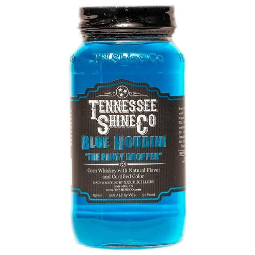 Tennessee Shine Co Blue Houdini Moonshine 750ML