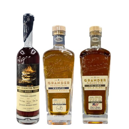 Rare Character Bourbon + Grander Panama The Oaks Rum Aged  + Grander Wheated Rum Bourbon Combo