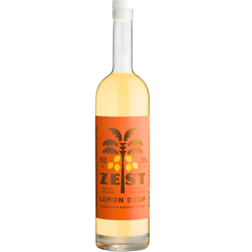 Zest Vodka Lemon Drop 750ML