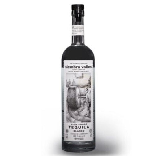 Siembra Valles High Proof Blanco Tequila  750ml